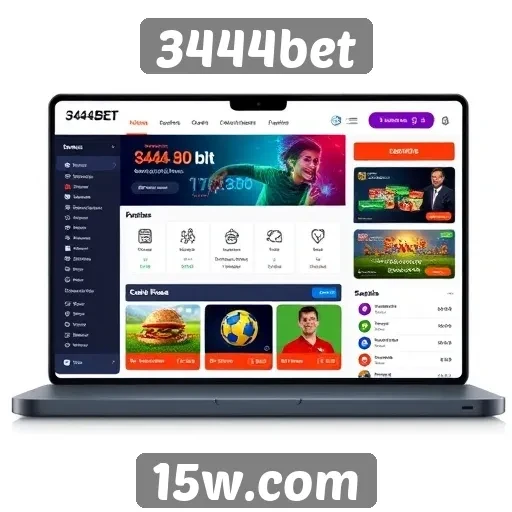 Interface e experiência do usuário em 3444bet