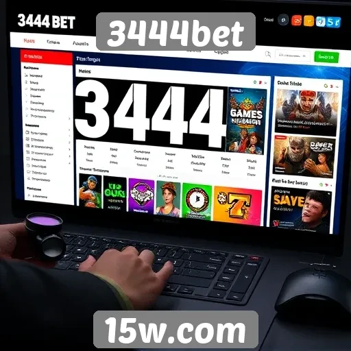 Experiência do usuário no site 3444bet